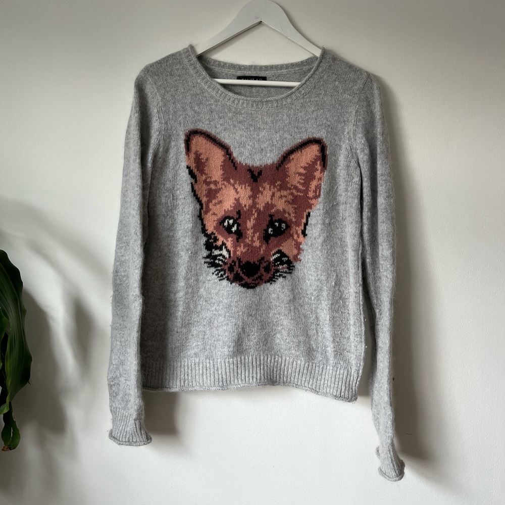 Aritzia Talula Fox Angora Sweater